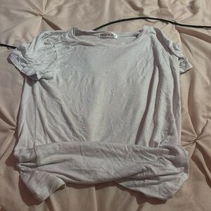 Basic white tee